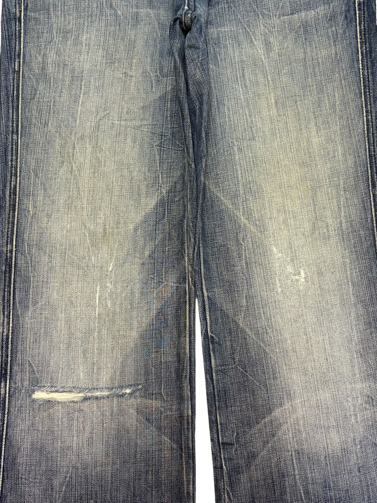 7 For All Mankind Vintage / Y2K 7 For All Mankind Distressed Flare Jeans Size US 30 / EU 46 - 3 Thumbnail