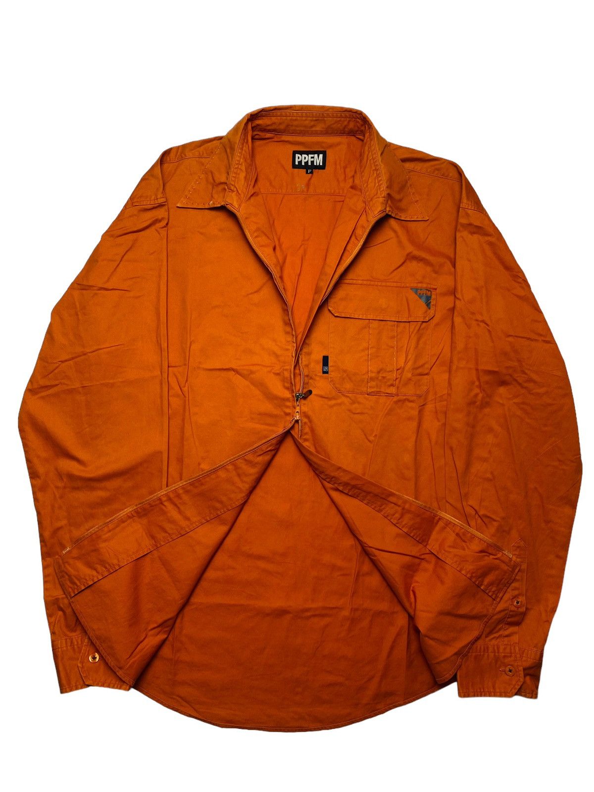 PPFM 2001 PPFM - Safety Orange Shirt Jacket Size US L / EU 52-54 / 3 - 1 Thumbnail
