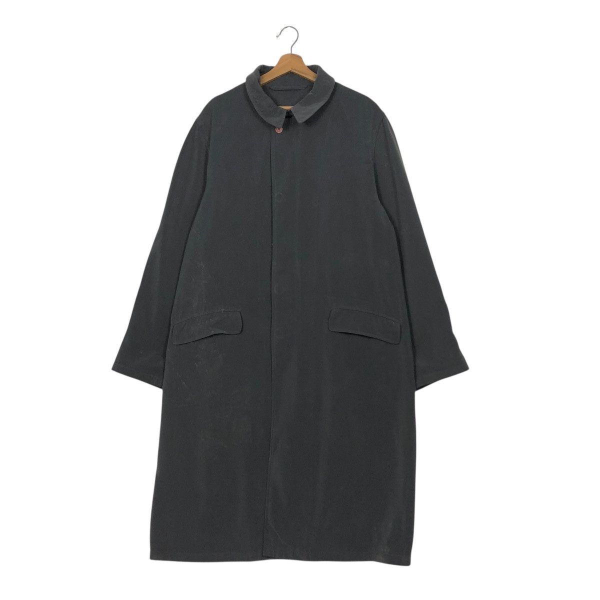 Giorgio Armani 🔥RICH GREY VINTAGE LONG JACKET GIORGIO ARMANI CLASSICO ITALY Size US M / EU 48-50 / 2 - 1 Thumbnail