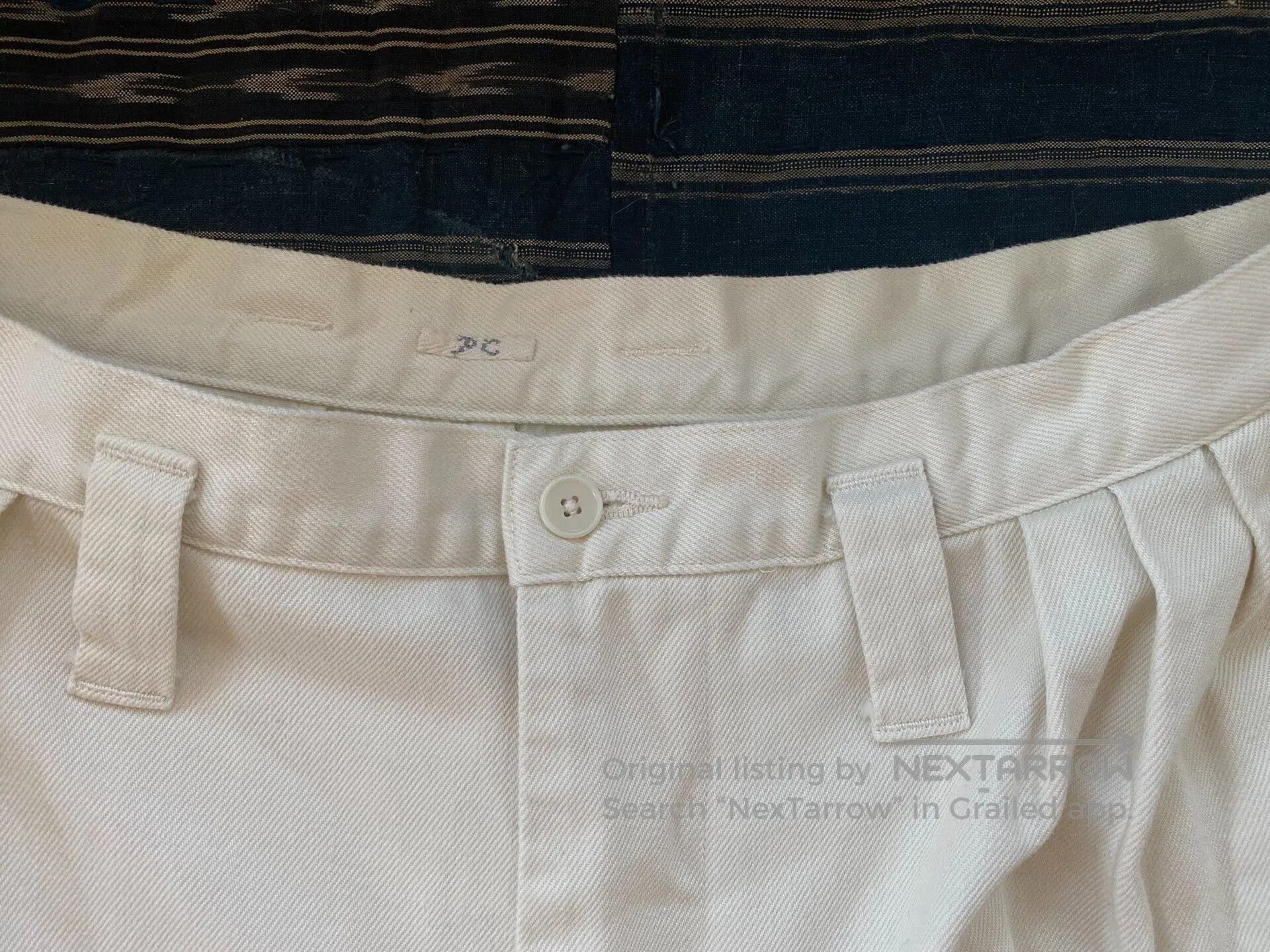 Porter Classic summer white cotton pants. Size US 34 / EU 50 - 2 Thumbnail
