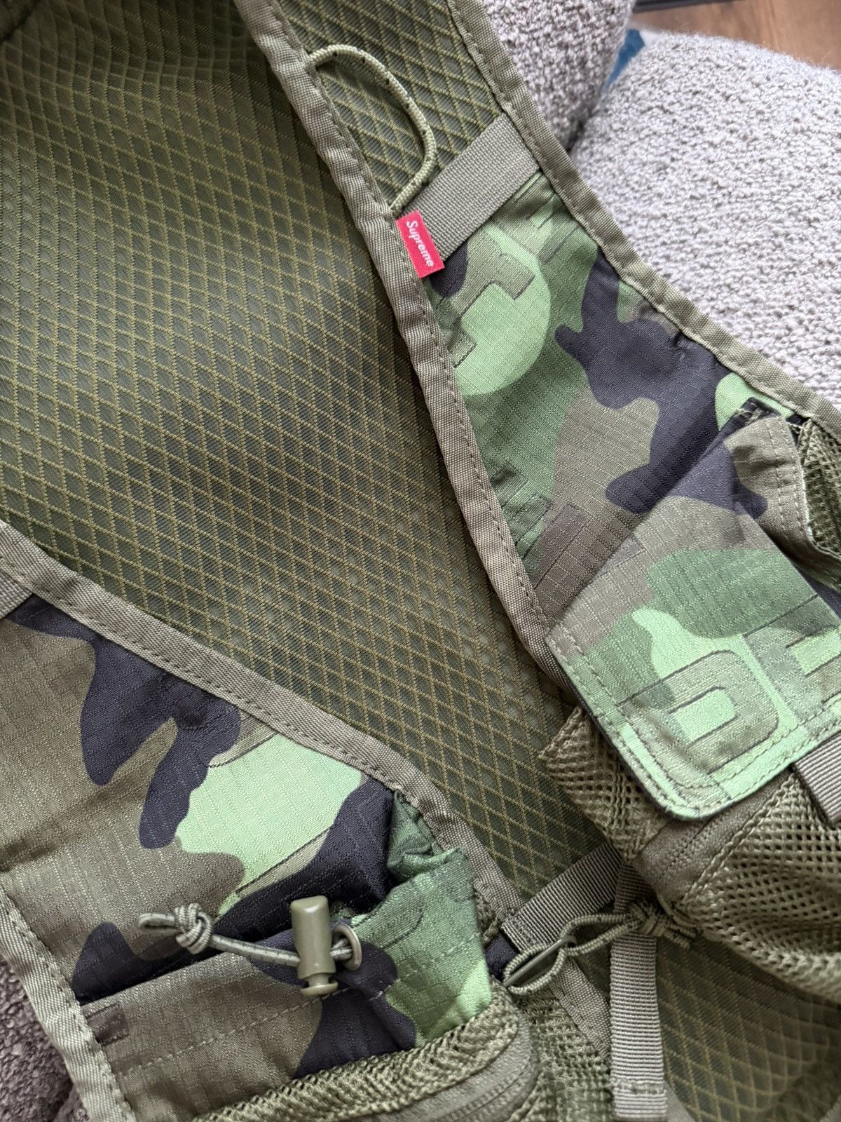 Supreme Supreme x Cordura Woodland Camo Pack Vest Size US M / EU 48-50 / 2 - 5 Thumbnail