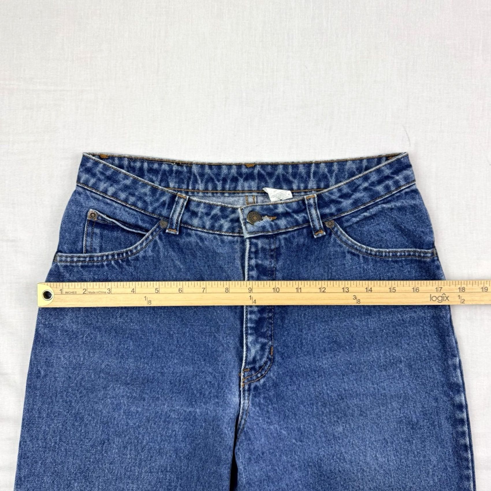 Gap VINTAGE Gap High Waisted Jeans Womens 28x31 Mom Jeans Hipster 80s 90s Y2K Size 28" / US 6 / IT 42 - 7 Thumbnail