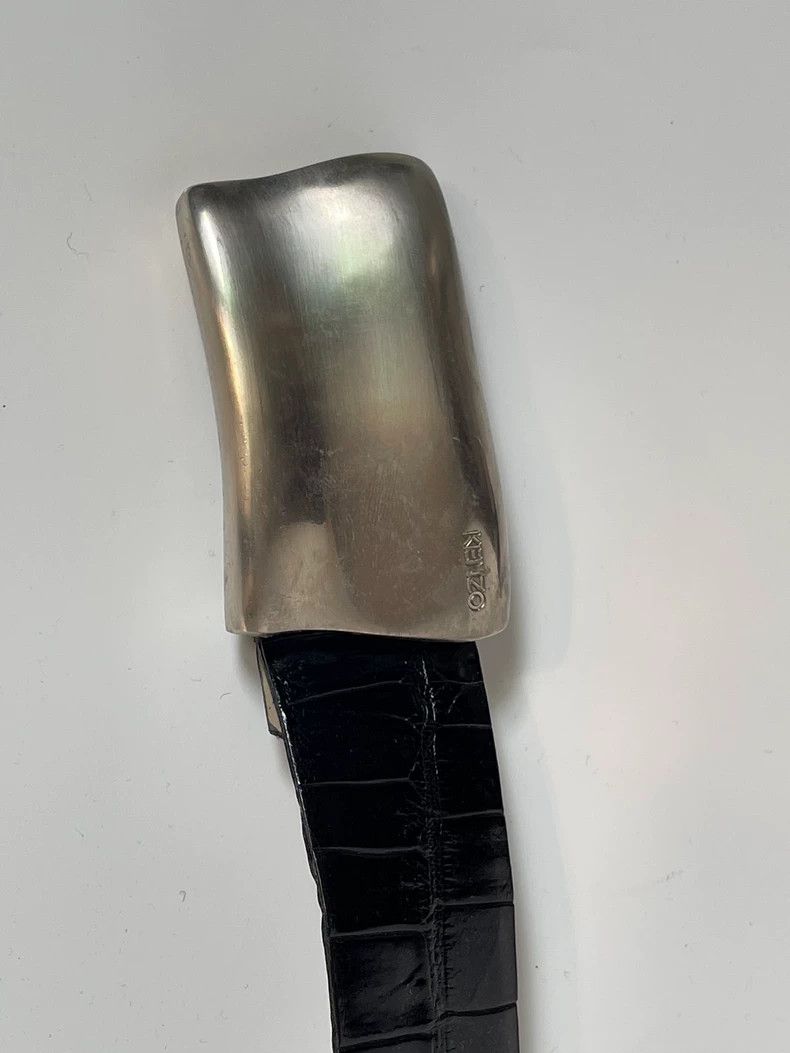 Kenzo KENZO Black genuine leather belt Size ONE SIZE - 2 Thumbnail