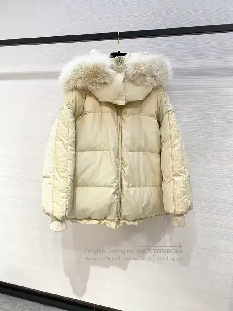 Fendi Fendi Double-Sided Down Jacket, Fluffy Size S / US 4 / IT 40 - 1 Thumbnail