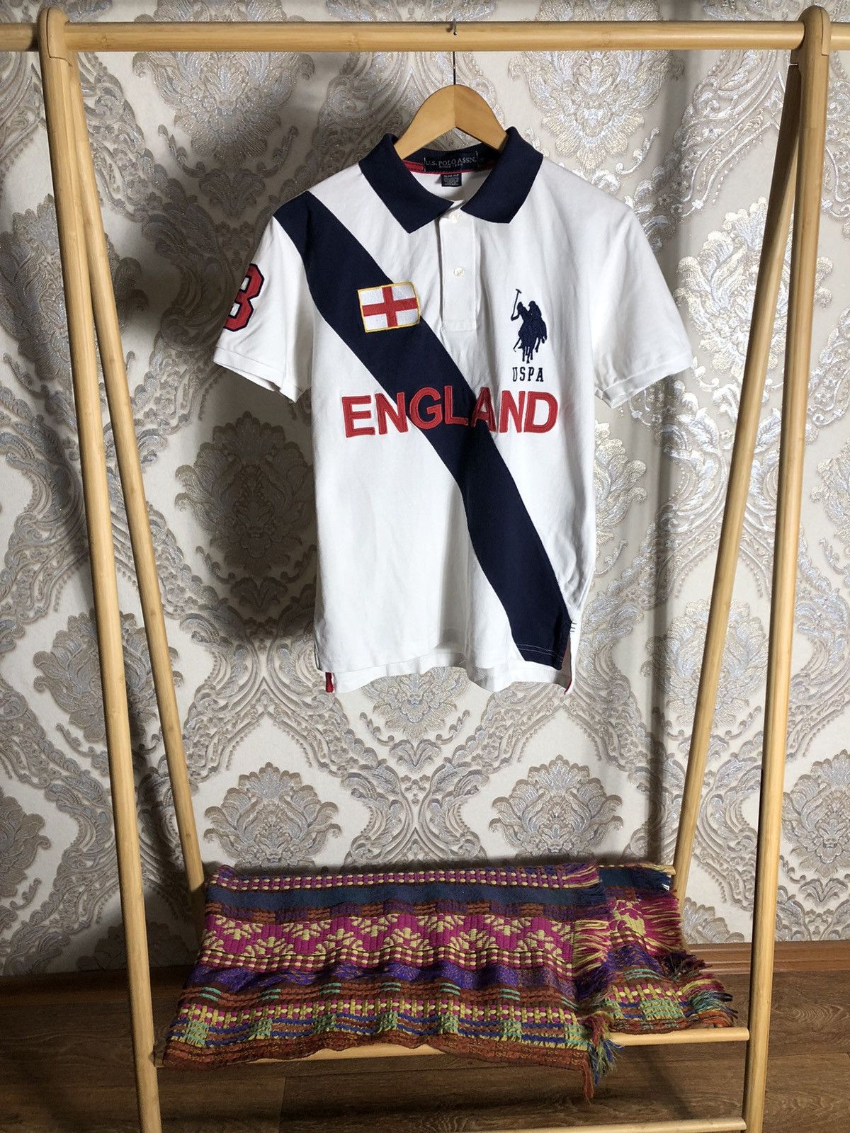 Polo Ralph Lauren VINTAGE U.S. POLO ASSN ENGLAND DESIGNER CASUAL RETRO Y2K 90s Size US M / EU 48-50 / 2 - 1 Thumbnail