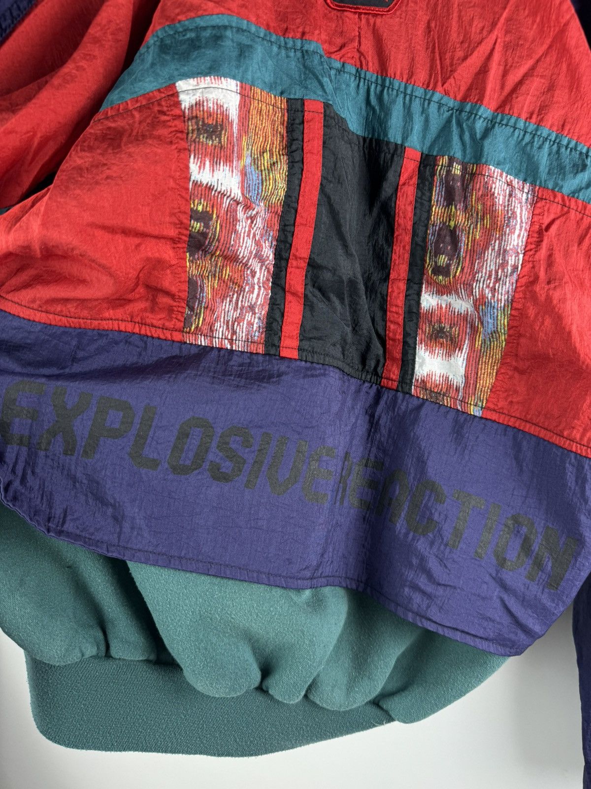 Adidas Vintage 90s Adidas Explosive Reaction Windbreaker Jacket Size US M / EU 48-50 / 2 - 9 Thumbnail