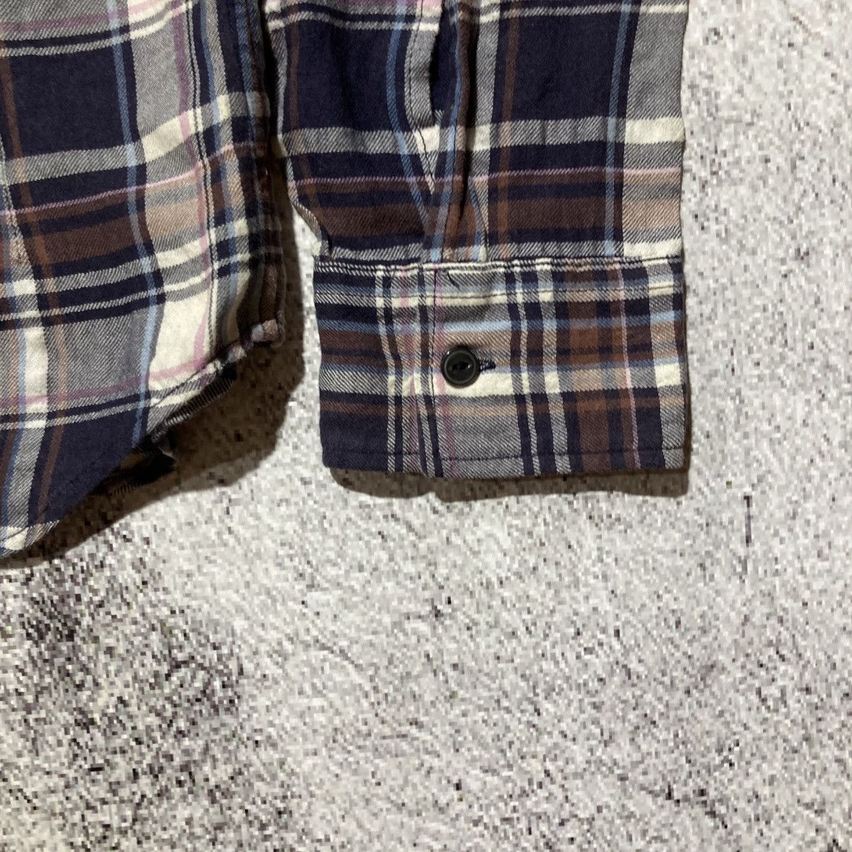 PPFM 2000s PPFM Double Layer Flanel Plaid Hoodie Lgb Punk Style Size US M / EU 48-50 / 2 - 16 Thumbnail