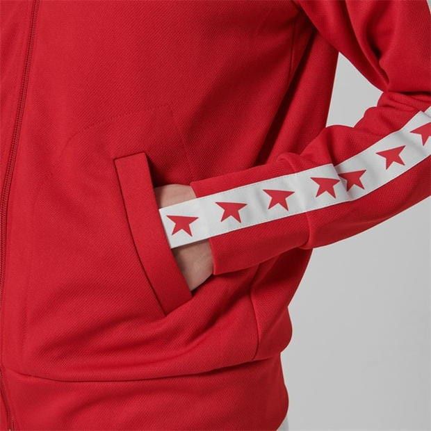 Golden Goose o1g2r1mq1024 Track Jacket in Red & White Size S / US 4 / IT 40 - 6 Thumbnail