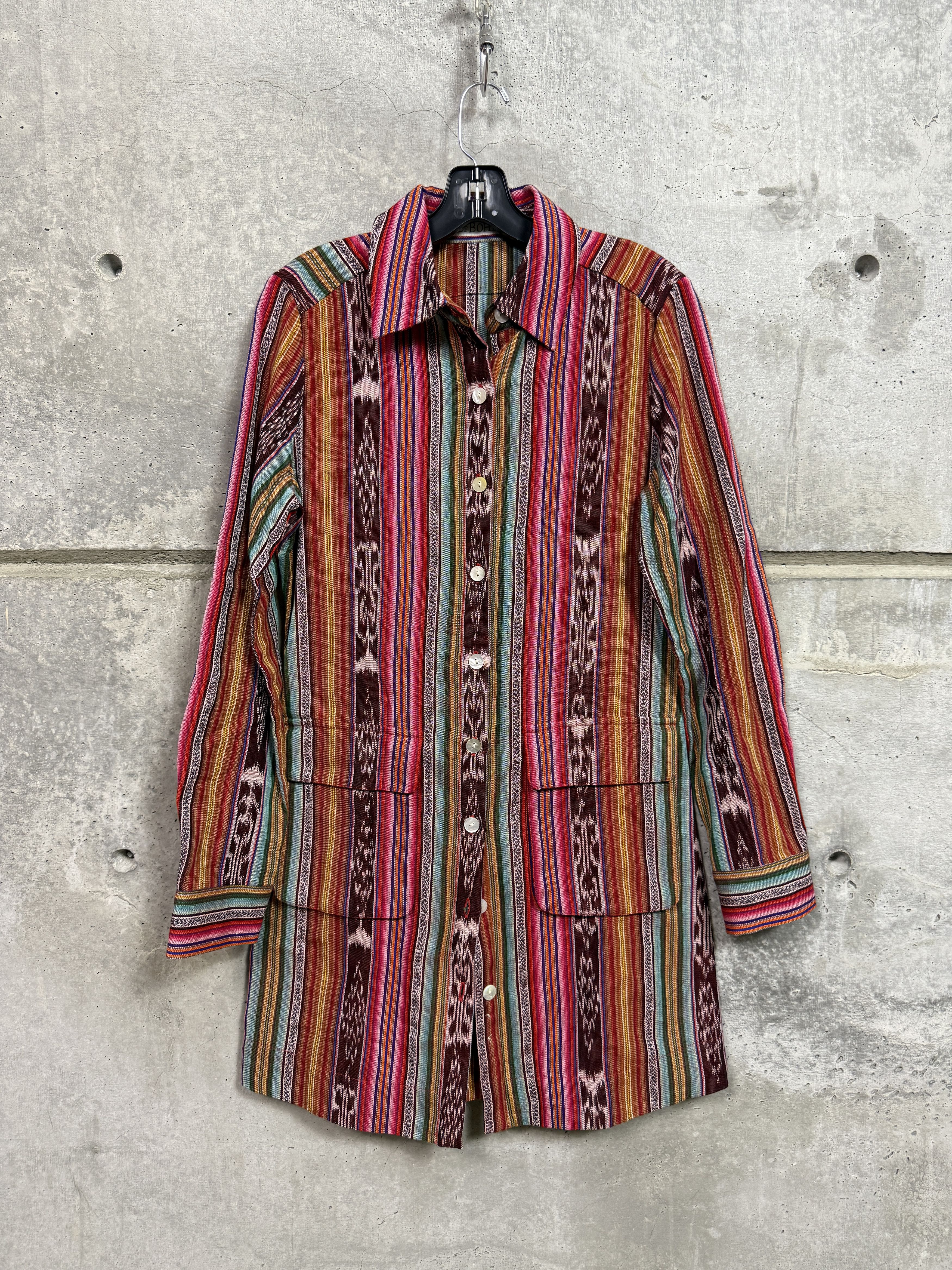 Alix Of Bohemia Alix of Bohemia Stripped Pattern Coat Size S / US 4 / IT 40 - 1 Thumbnail