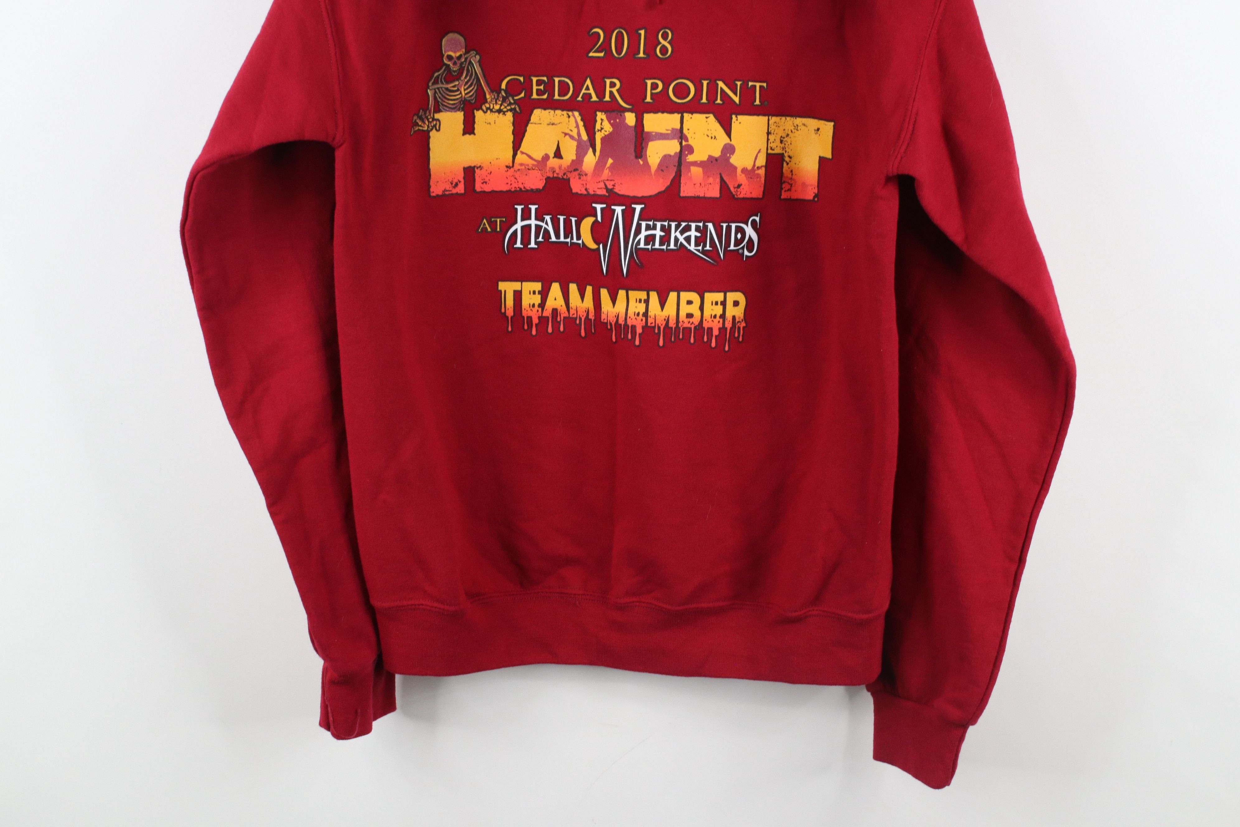 Vintage Vintage Y2K Haunt HalloWeekends Halloween Hoodie Sweatshirt Size US S / EU 44-46 / 1 - 13 Thumbnail