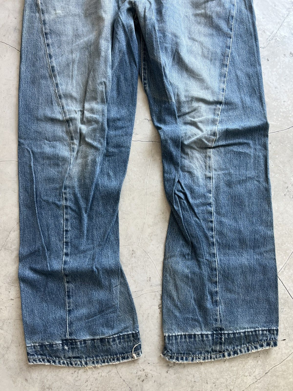 Levi's Levis Engineered Jeans Buckle Back Tag W36 Actual 37x31.5 Size US 36 / EU 52 - 5 Thumbnail