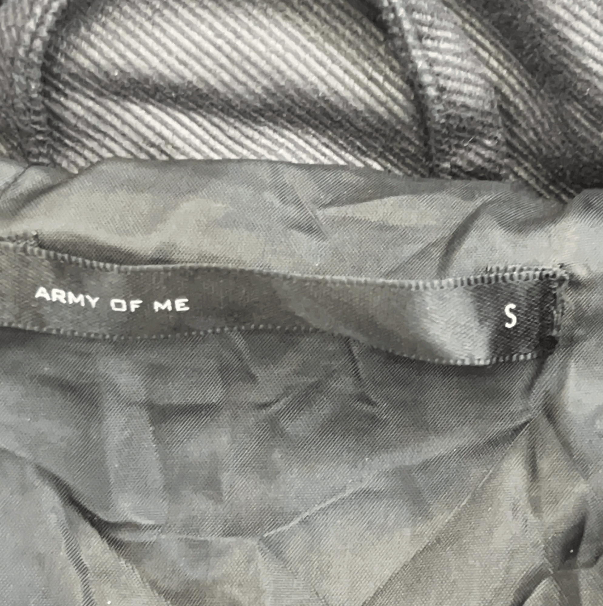 Army Of Me Asymmetric Padded Jacket Gray Size S, Army of Me – Size US S / EU 44-46 / 1 - 3 Thumbnail