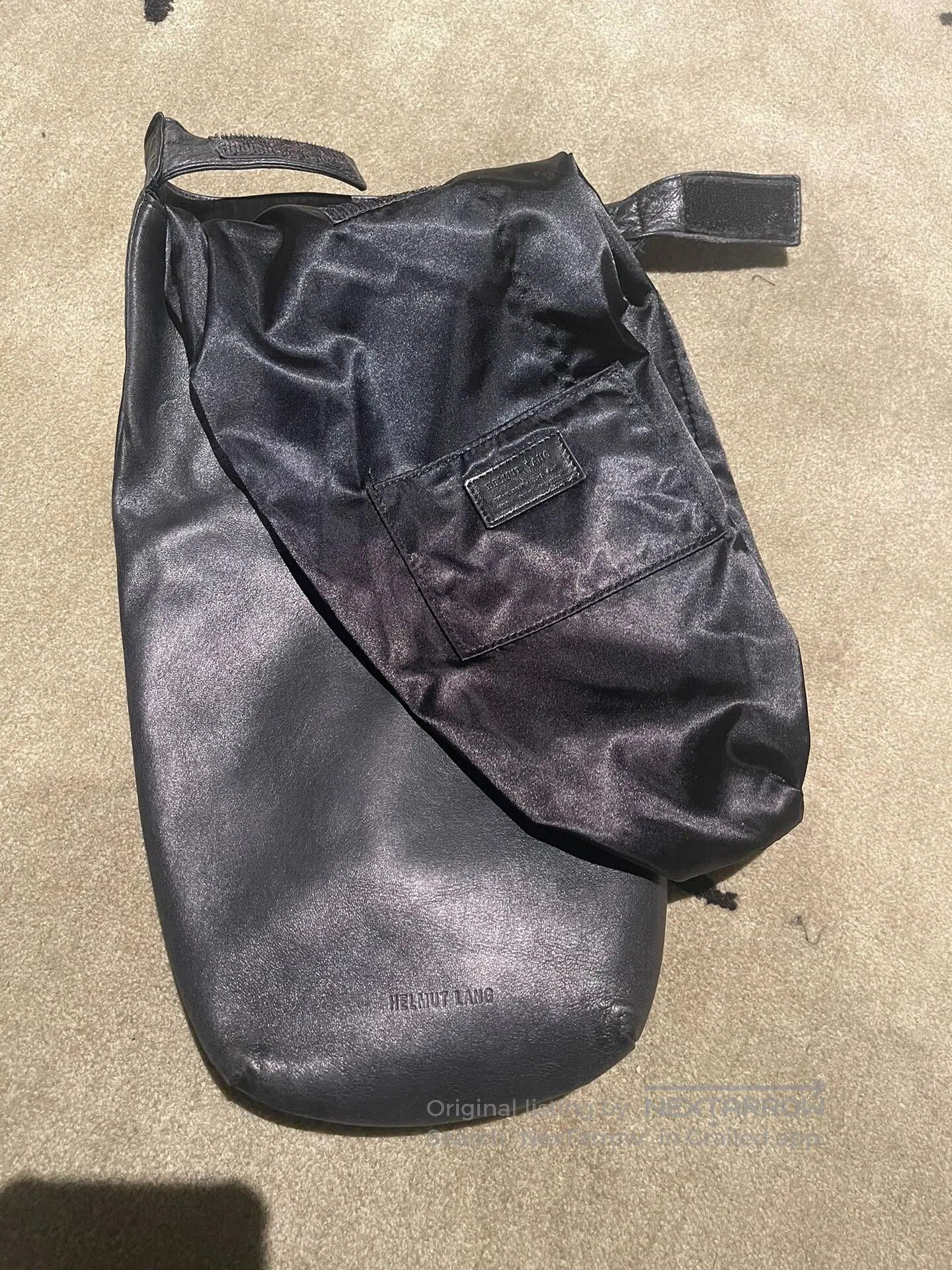 Helmut Lang Helmut Lang 04 Archive Leather Bag. Size ONE SIZE - 2 Thumbnail