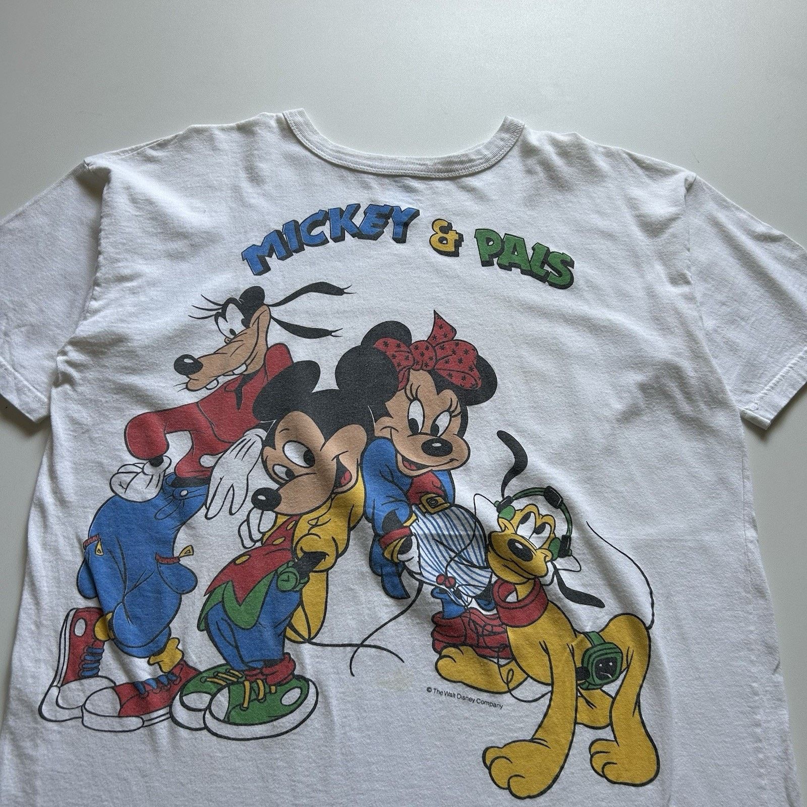 Disney Vintage Mickey Mouse & Pals Disney T Shirt 90s OSFA Size XL Size US XL / EU 56 / 4 - 2 Thumbnail
