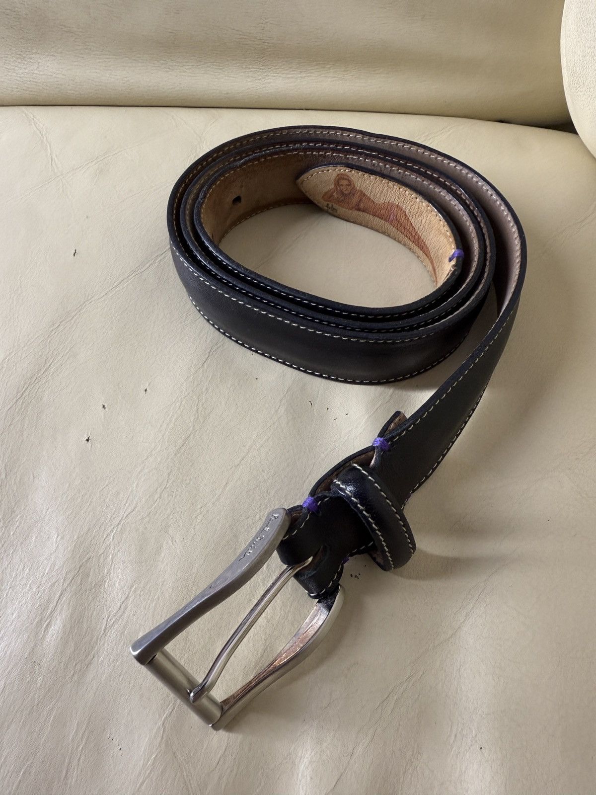 Paul Smith Vintage Paul Smith Belt with girl tatoo Size 36 - 10 Thumbnail