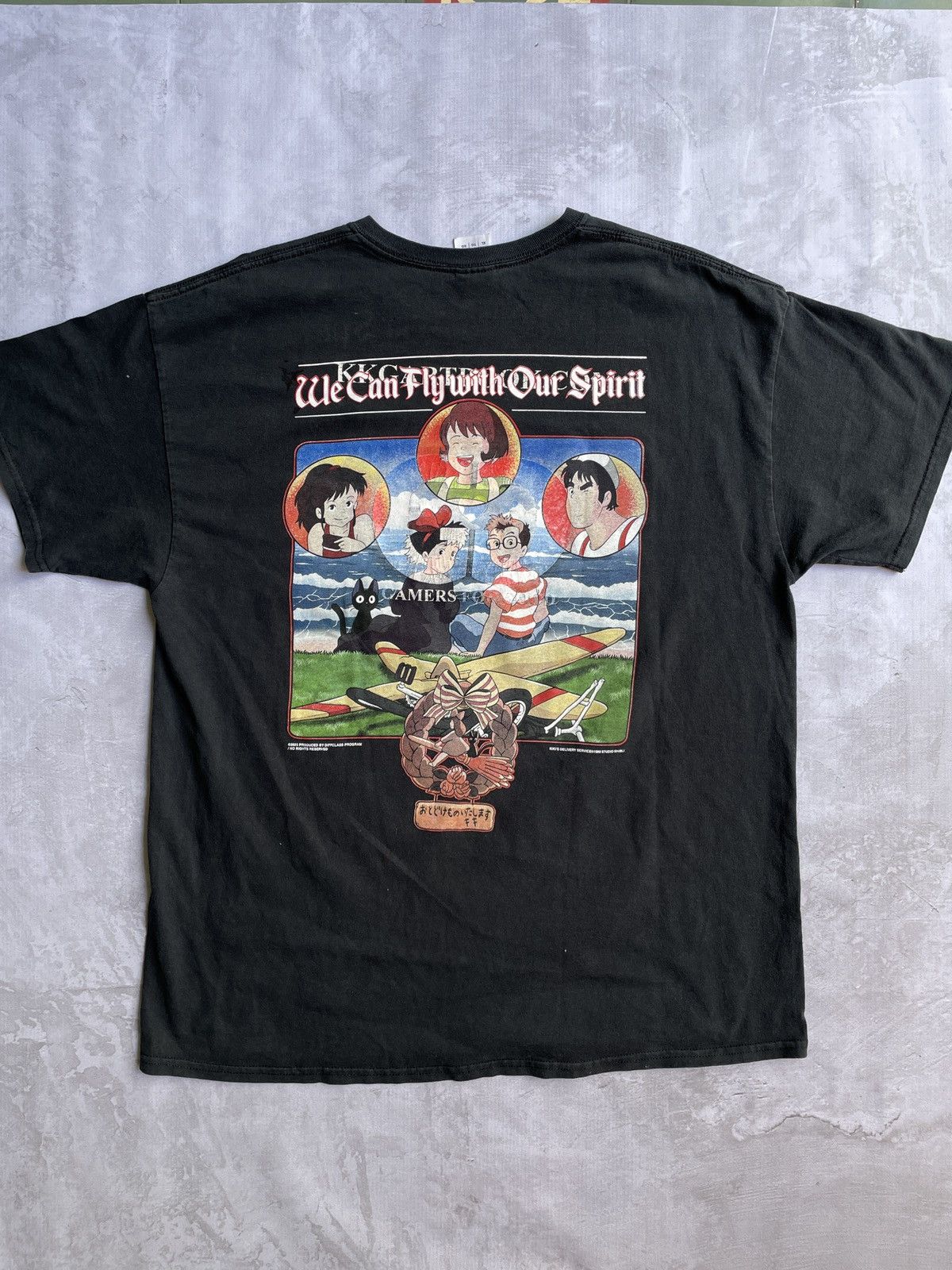 aftrdrk studio ghibli TEE XL bootleg Tシャツ ヴィンテージ 攻