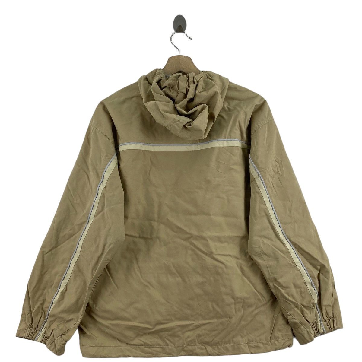 Japanese Brand MISTRAL OUTERWEAR Japanese Brand Hooded Winter Beige Bomber Size M / US 6-8 / IT 42-44 - 4 Thumbnail