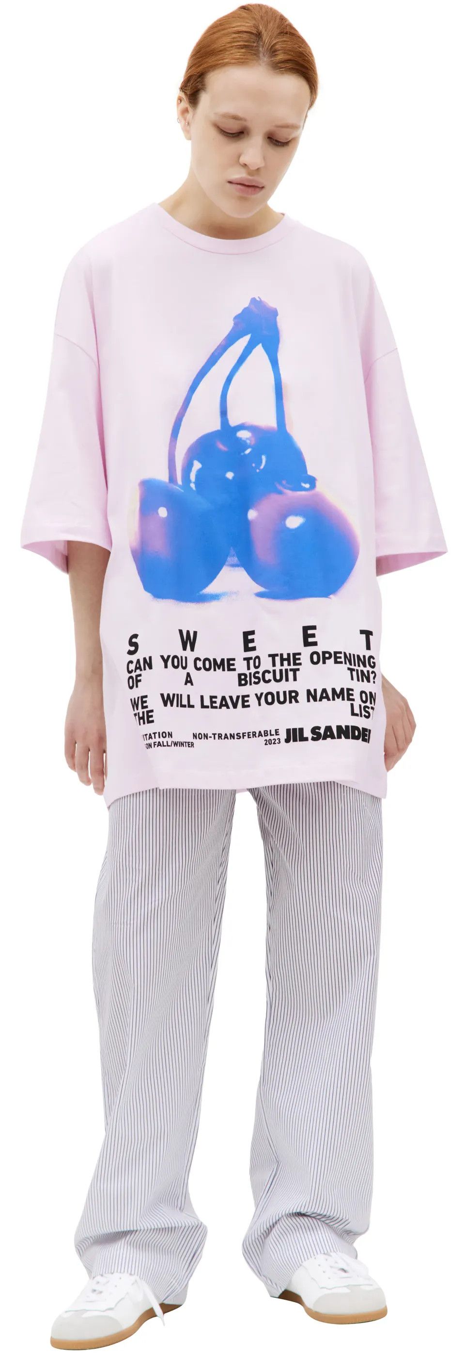 Jil Sander o1loc1c1224 T- Shirt in Pink Size L / US 10 / IT 46 - 1 Thumbnail