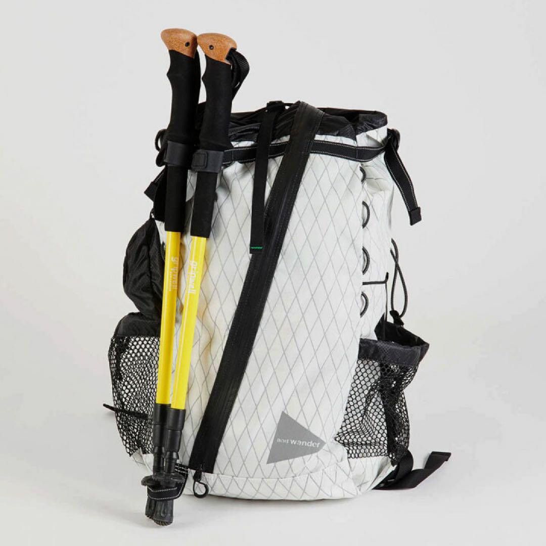 And Wander and wander Eco Pack 30L Beige Mountaineering Rucksack Size ONE SIZE - 10 Thumbnail