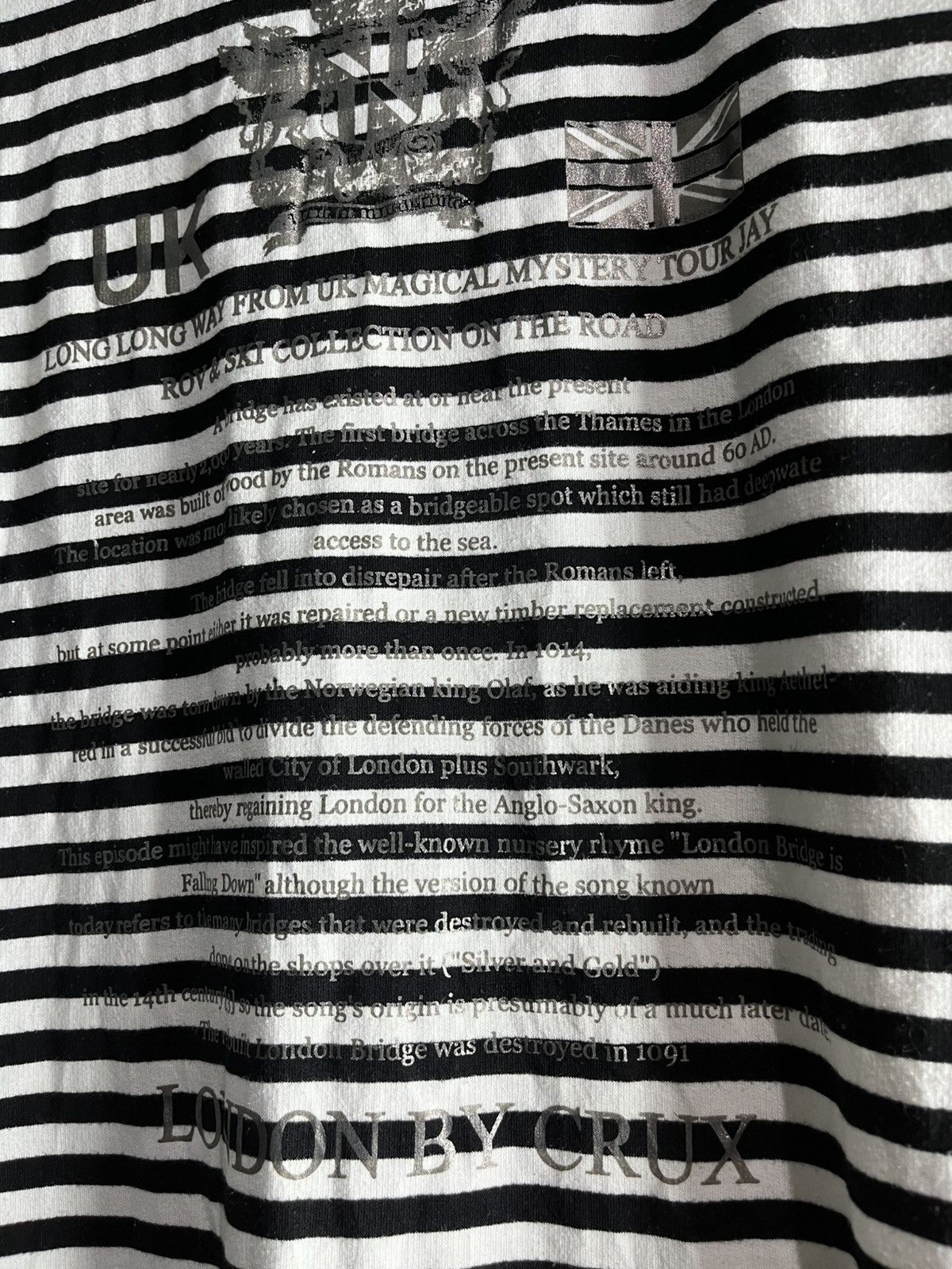 Beauty Beast Japanese crux bono striped poem hoodie Size US L / EU 52-54 / 3 - 5 Thumbnail