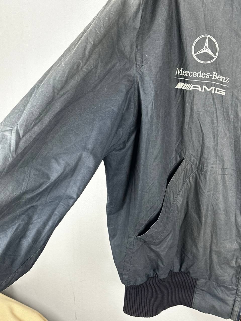 Mercedes-Benz Vintage Racing Jacket Mercedes Benz Hugo Boss West Formula 1 Size US XL / EU 56 / 4 - 7 Thumbnail