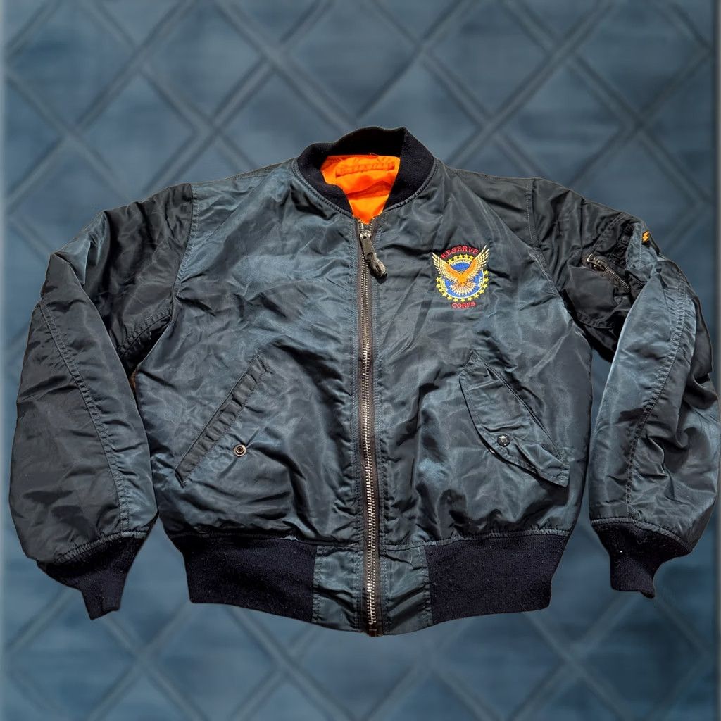 ALPHA MA-1 80sビンテージarchive y2k Alpha Industries × Vintage Y2K Vintage Alpha Industrial Bombers
