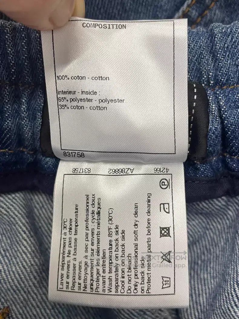 Chanel Chanel Waist-tipped tie-up jeans Size 25" / US 0 / IT 36 - 4 Thumbnail
