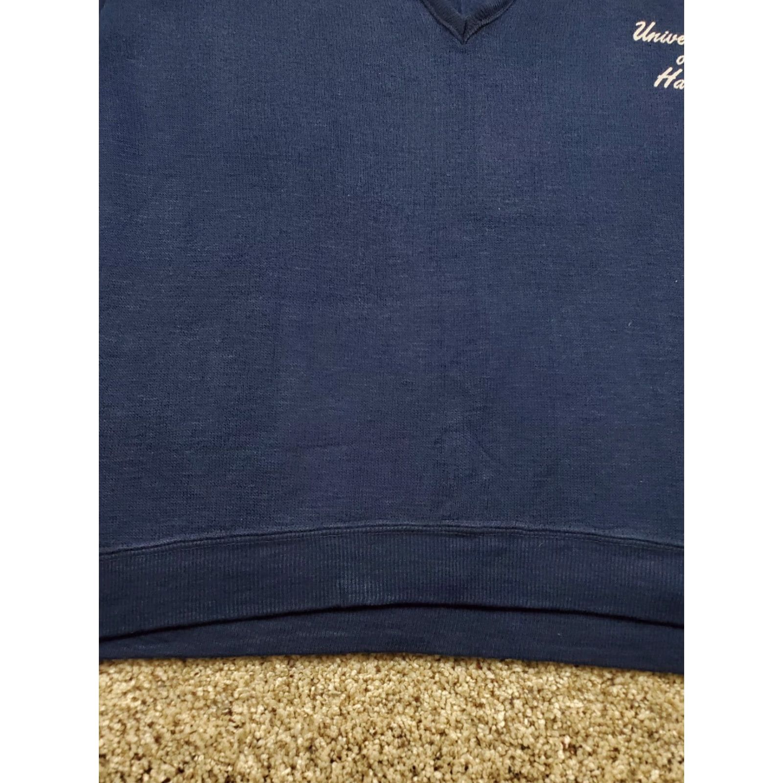 Vintage VINTAGE 60s University Of Hawaii Sweater XL Adults Blue V-Neck Doran Casuals Size US XL / EU 56 / 4 - 7 Thumbnail