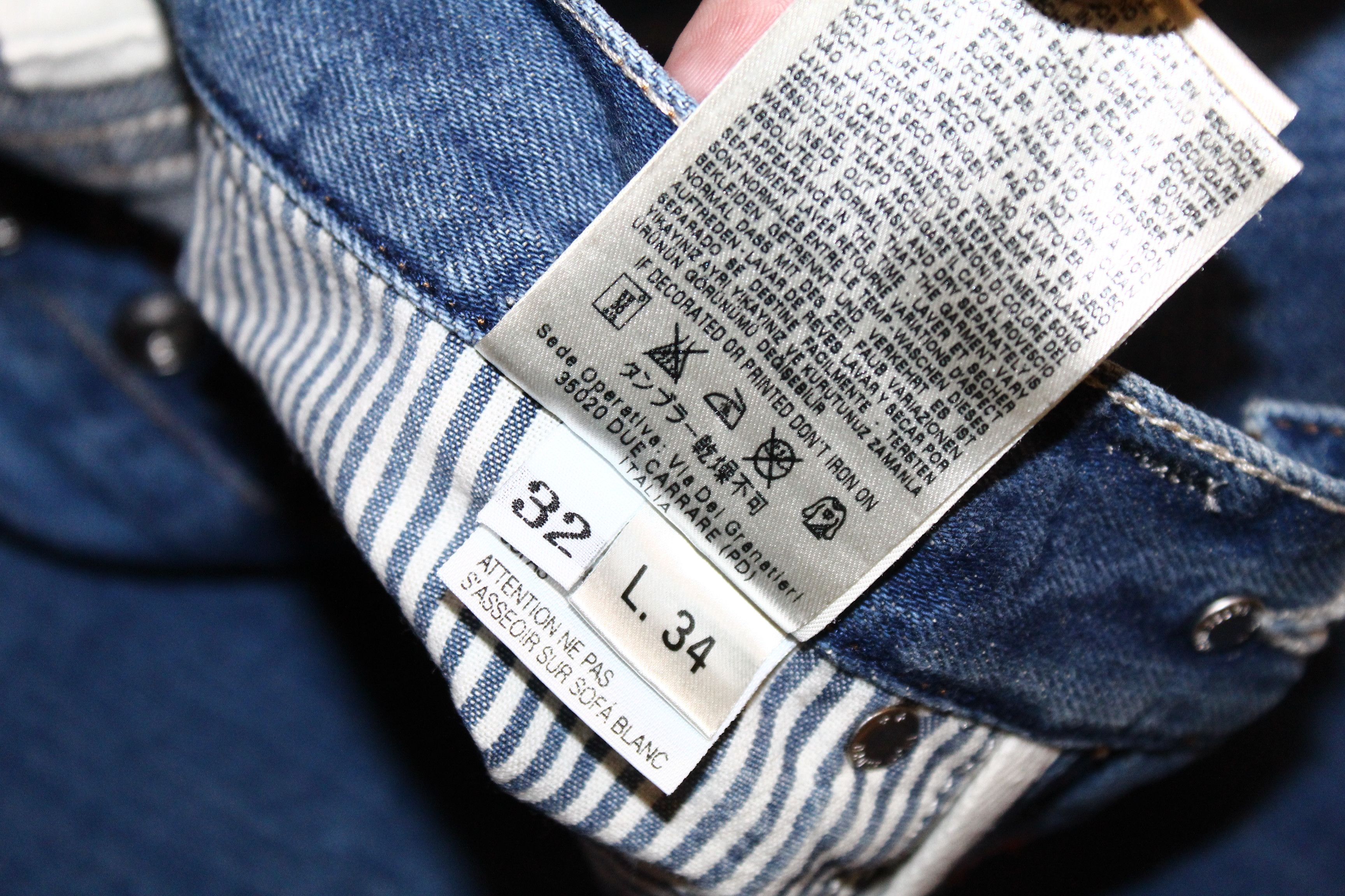 Blue Blue Japan IMjiT35020 803 F18 AGHI STRETTI 14oz selvedge natural indigo Size US 32 / EU 48 - 15 Thumbnail