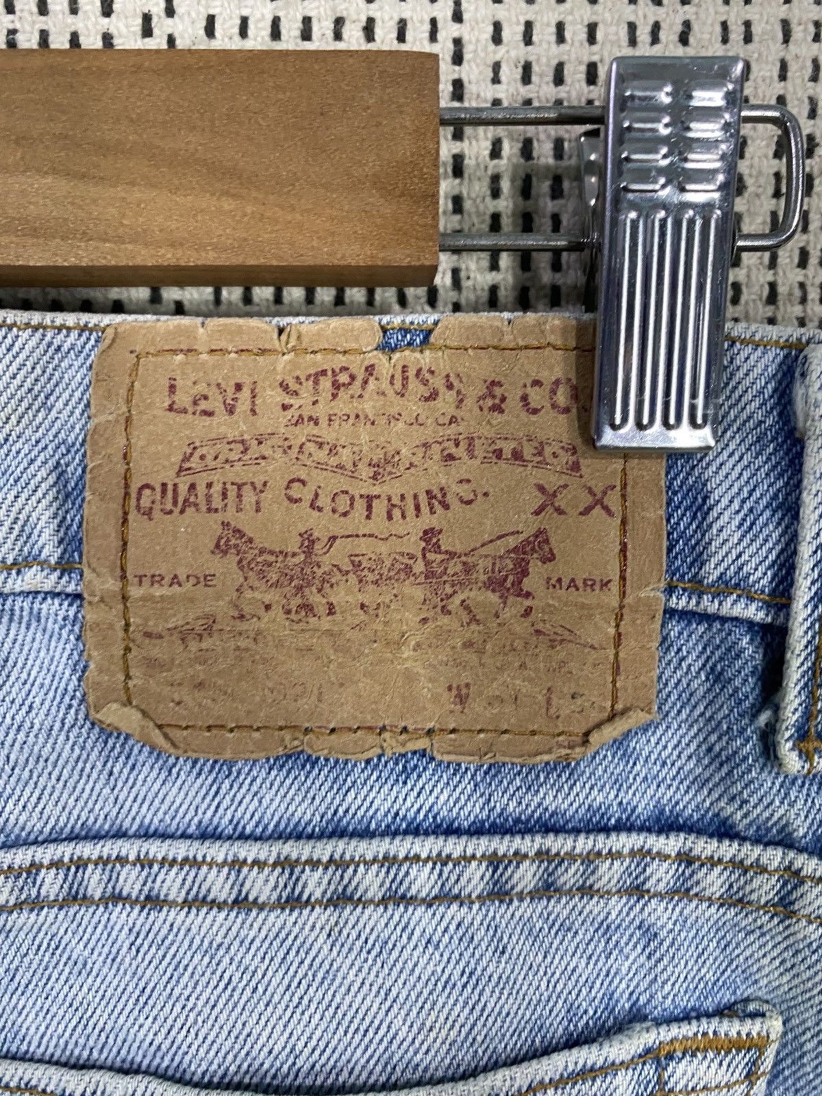 Levi's Vintage levis 80-90s 505 distressed denim Size US 30 / EU 46 - 10 Thumbnail