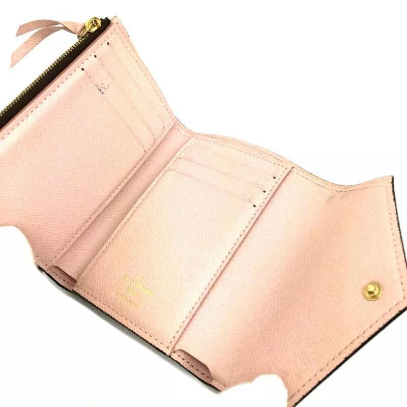 Louis Vuitton Louis Vuitton Monogram Victorine Wallet Rose Ballerine Size ONE SIZE - 5 Thumbnail