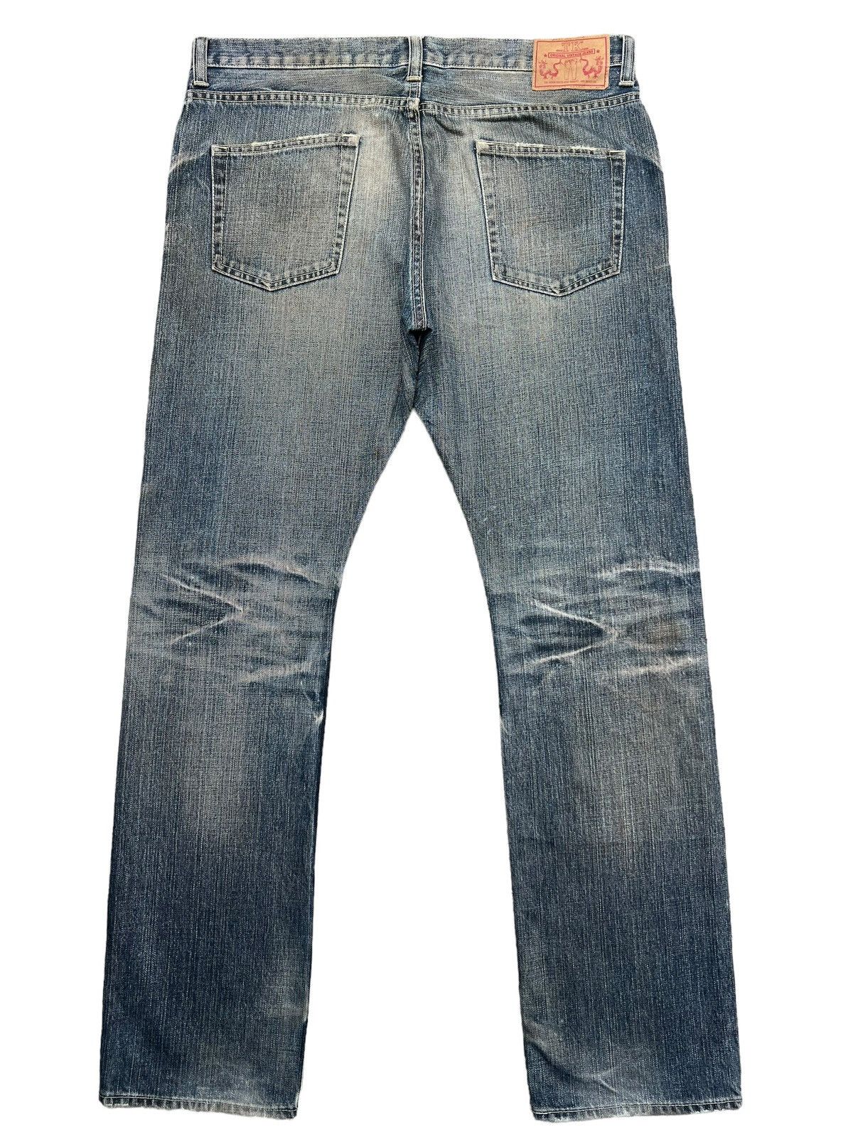 Takeo Kikuchi Takeo Kikuchi Japan Mudwash Straight Cut Denim Jeans 36x32 Size US 36 / EU 52 - 3 Thumbnail