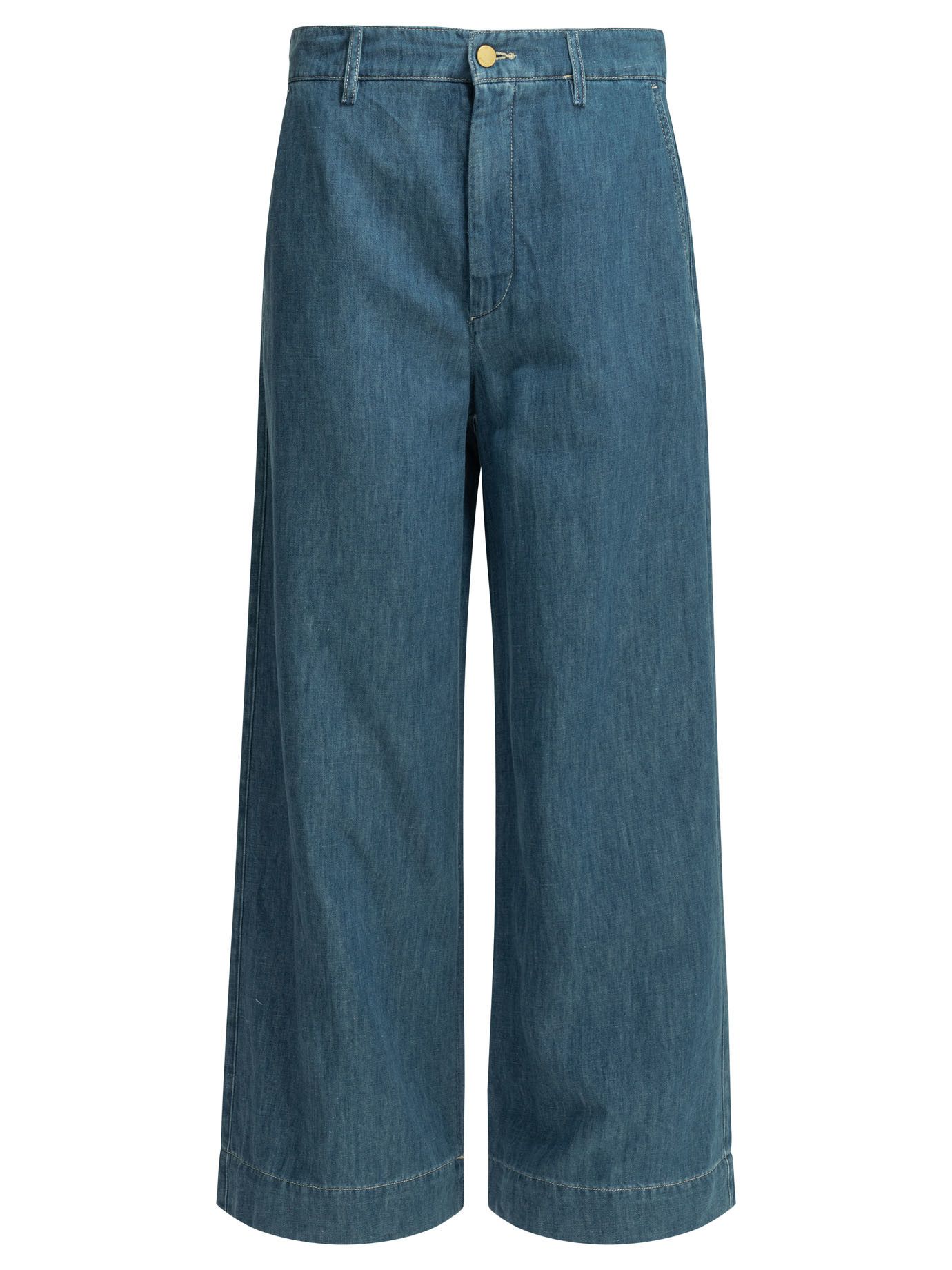 Max Mara Wide Leg Jeans Size 28" / US 6 / IT 42 - 1 Thumbnail