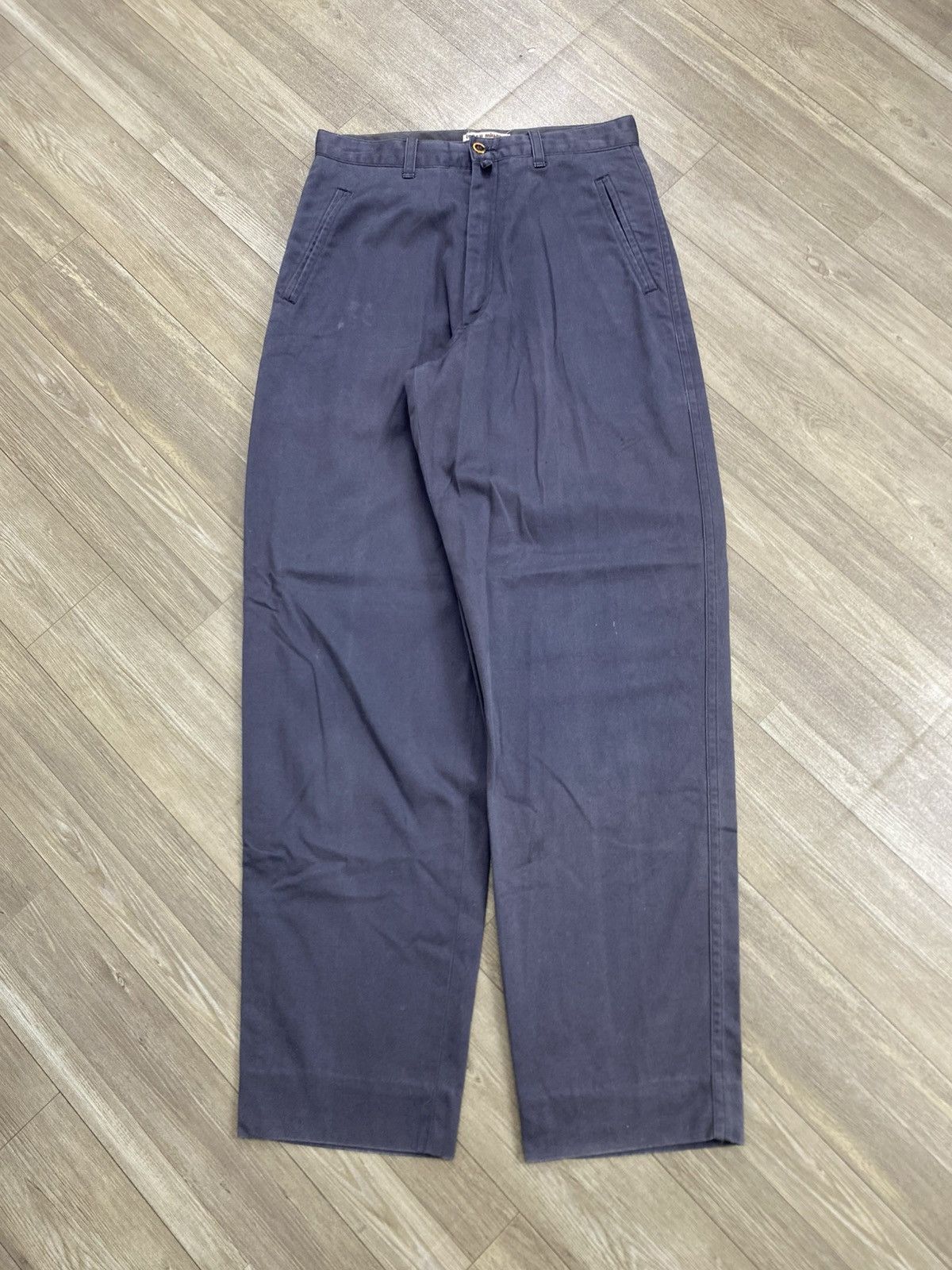 Issey Miyake 1990s Vintage Issey Miyake Men Slack Casual Pants Designer Size US 30 / EU 46 - 1 Thumbnail