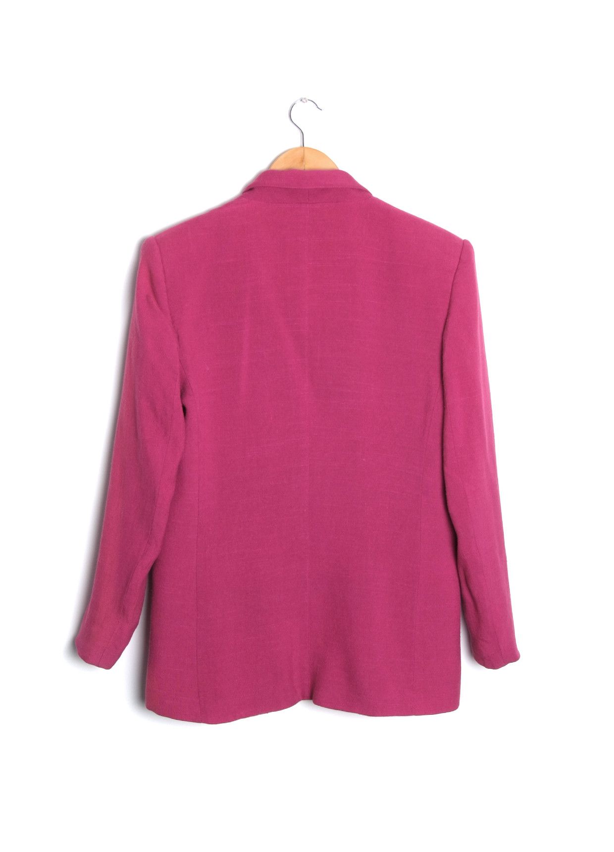Dior Vintage Christian Dior Crimson Pink Blazer Jacket Size L / US 10 / IT 46 - 3 Thumbnail