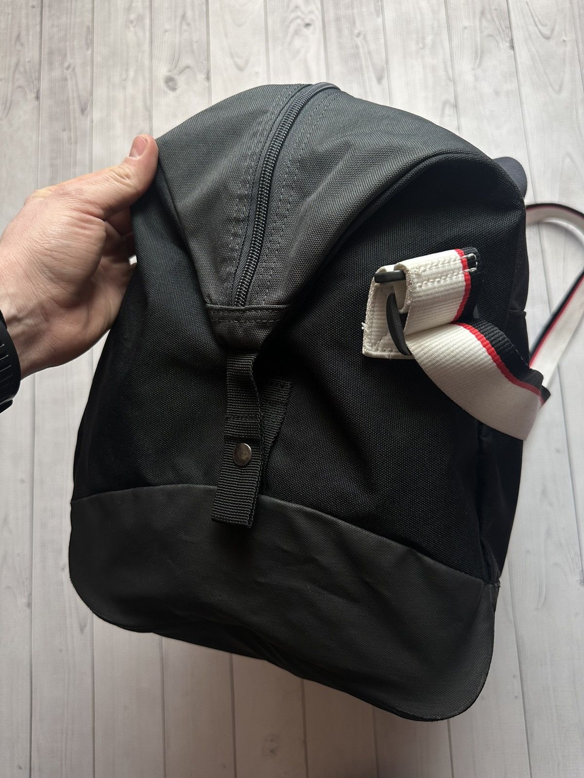 Nike × Vintage Vintage Nike Manchester United soccer bag rare logo Size ONE SIZE - 7 Thumbnail