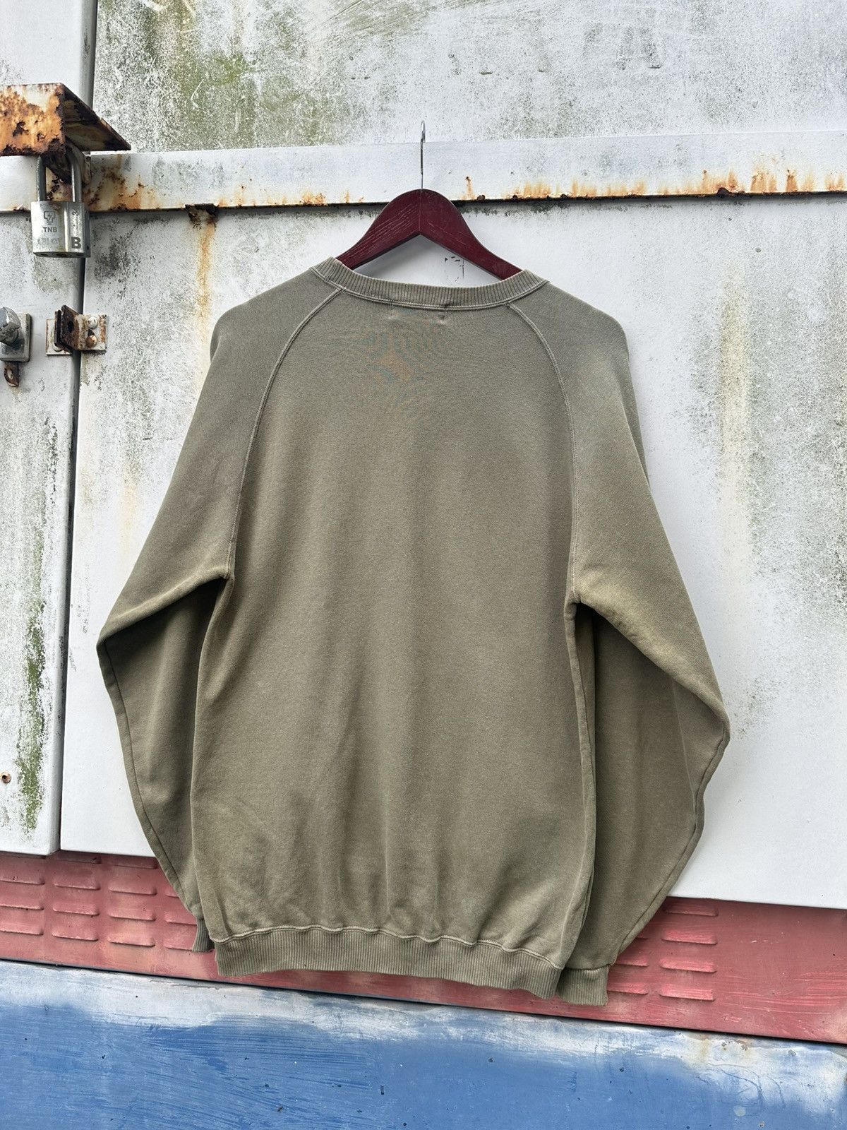 Vintage 👹Vintage THRASHED Faded Polo Club Crewneck Size US M / EU 48-50 / 2 - 6 Thumbnail