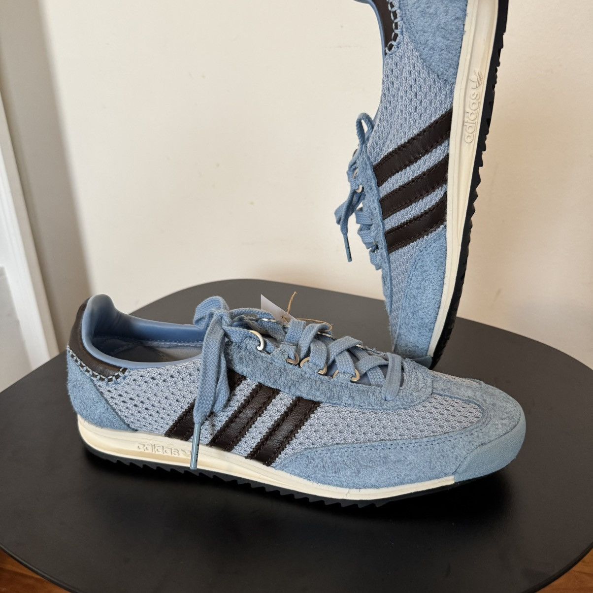 Adidas × Wales Bonner Adidas x Wales Bonner SL76 Ash Blue Sneakers - BRAND NEW Size US 11 / EU 44 - 6 Thumbnail