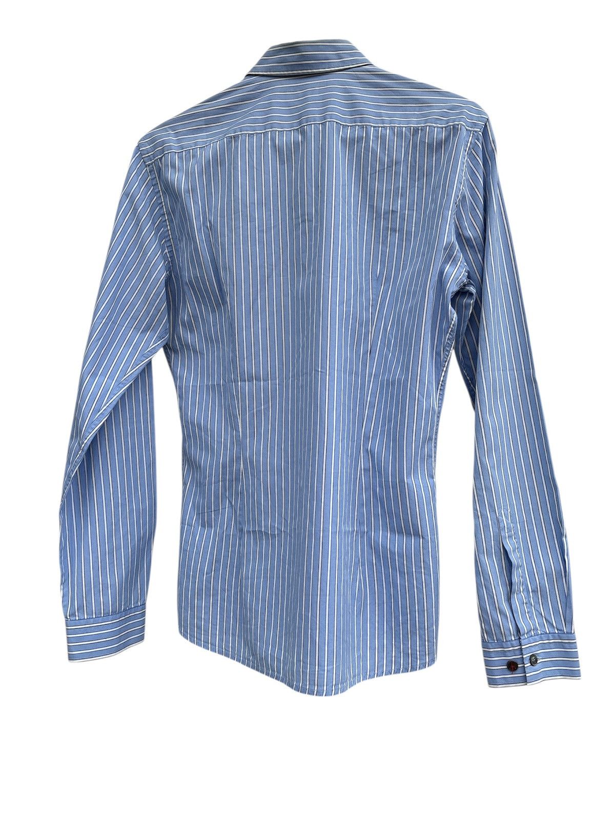Jeremy Scott Moschino Era Striped Shirt Size US M / EU 48-50 / 2 - 3 Thumbnail