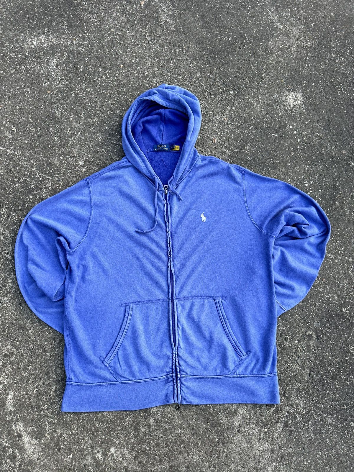 Polo Ralph Lauren Vintage Polo Ralph Lauren Zip Men Blue Size US L / EU 52-54 / 3 - 1 Thumbnail