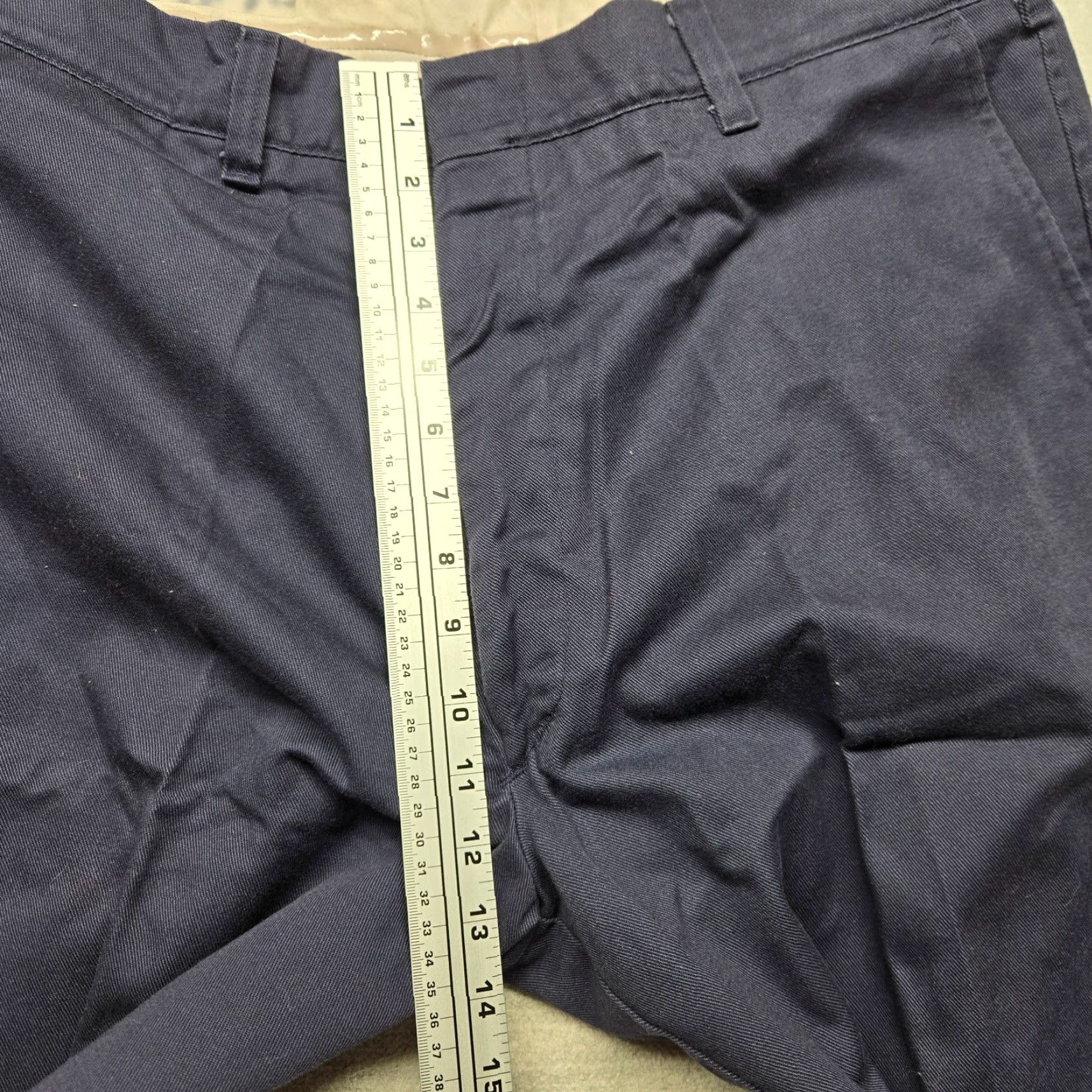 Vintage TOPPS Pants Navy Blue Work Pants Adult 38 x 30 Regular Men Blue 38 Chino Straight Mens Size US 38 / EU 54 - 5 Thumbnail