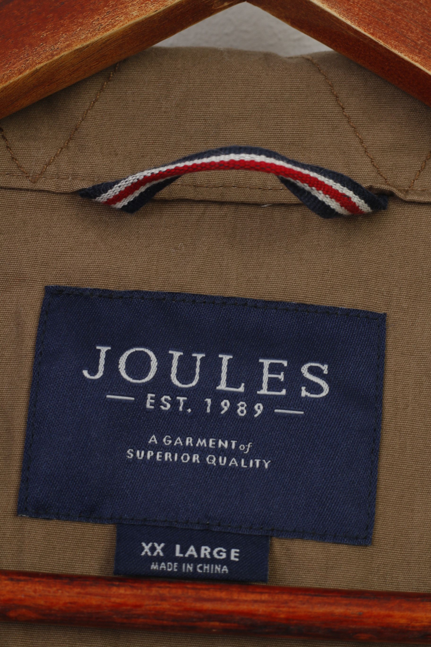 Vintage Joules Men XXL Jacket Brown Full Zipper Pockets 1531 Size US XXL / EU 58 / 5 - 7 Thumbnail
