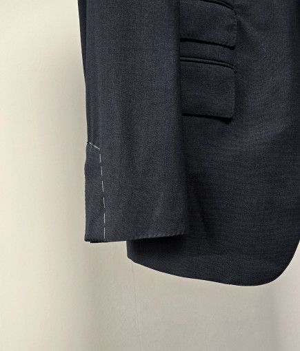 Tom Ford o1sm1stk0824 Windsor Solid Two Piece Suit in Black Size US L / EU 52-54 / 3 - 3 Thumbnail