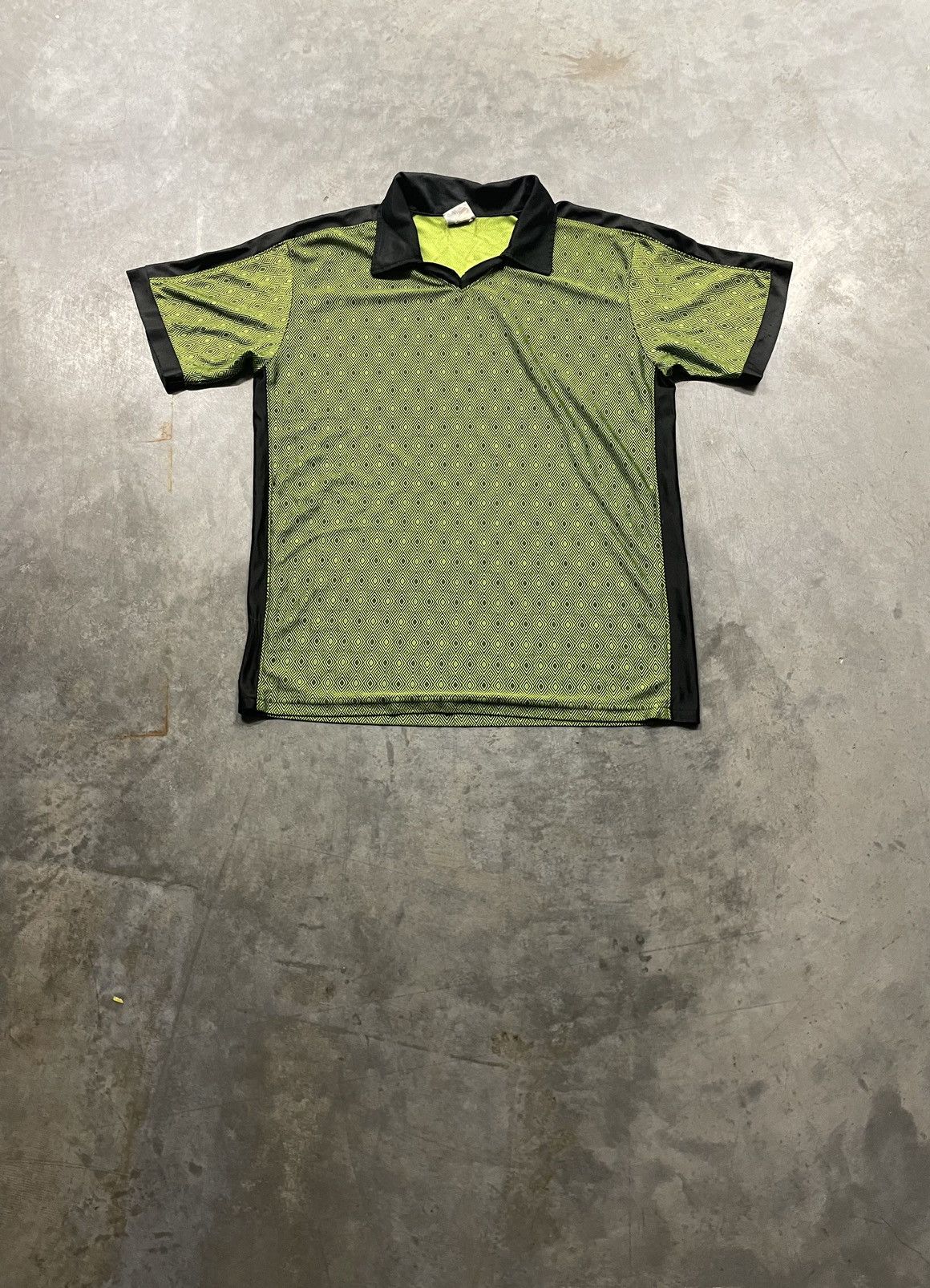 Vintage Y2K Patterned Rave Jersey