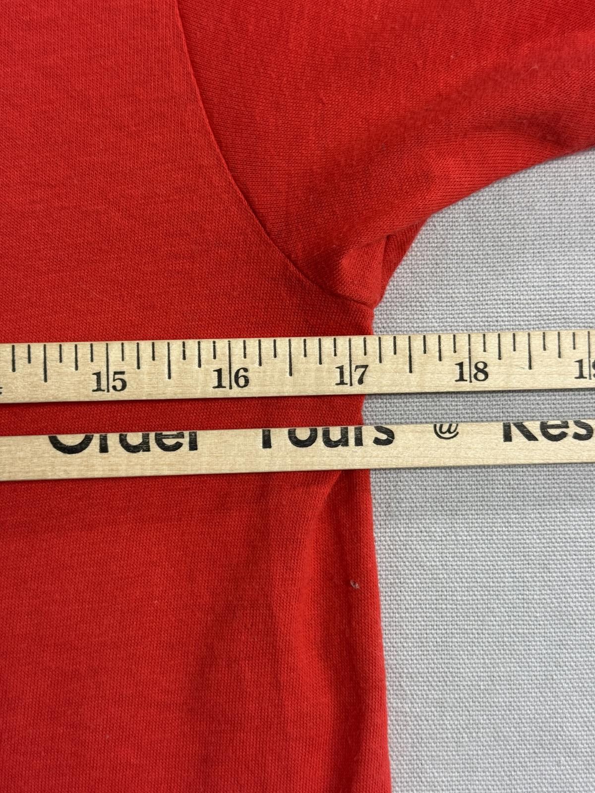 Hanes Vintage 80s Devo Band T-shirt The Beginning was the End -M Size US M / EU 48-50 / 2 - 7 Thumbnail