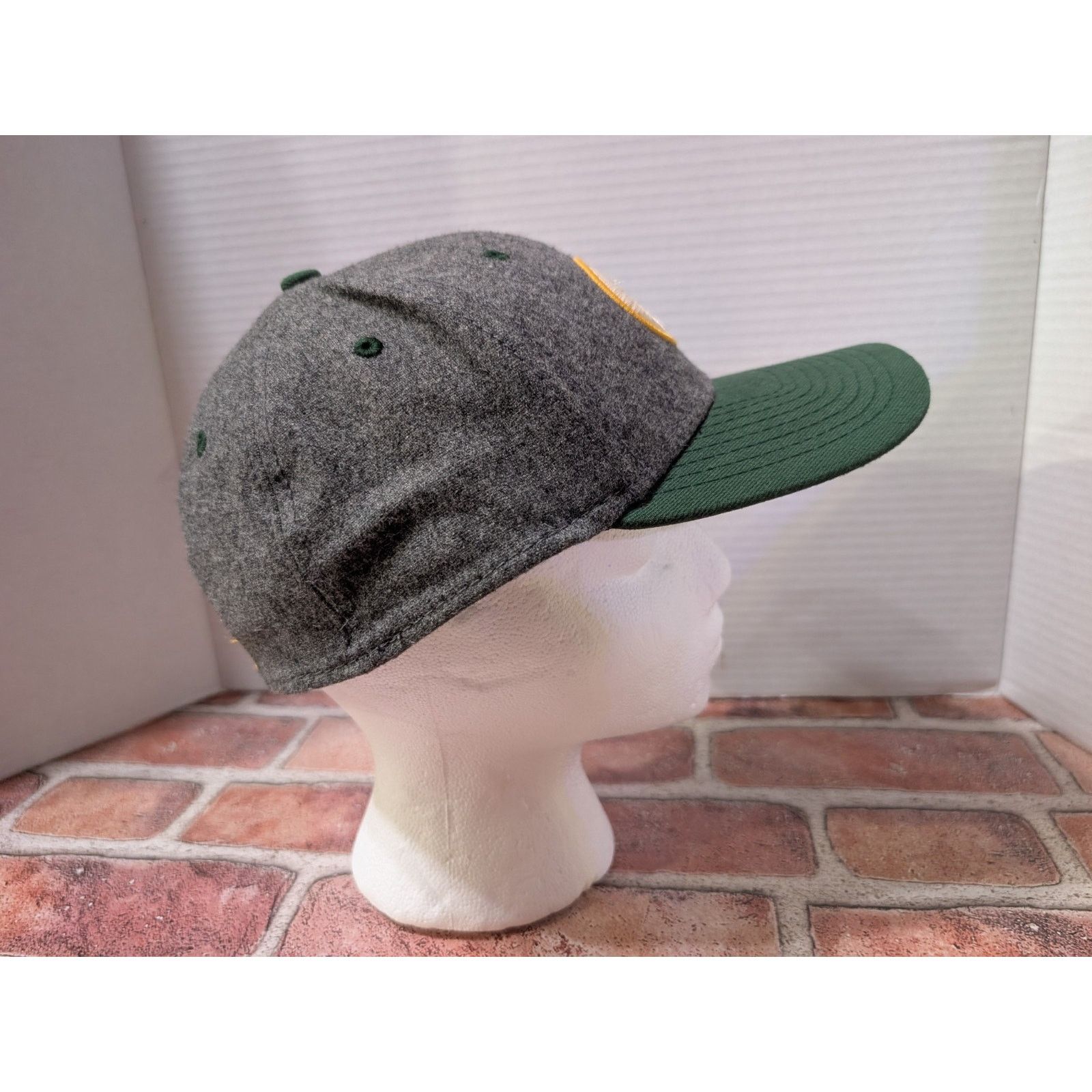New Era New Era Green Bay Packers Gray Fitted Hat Cap Small Medium Size ONE SIZE - 4 Thumbnail