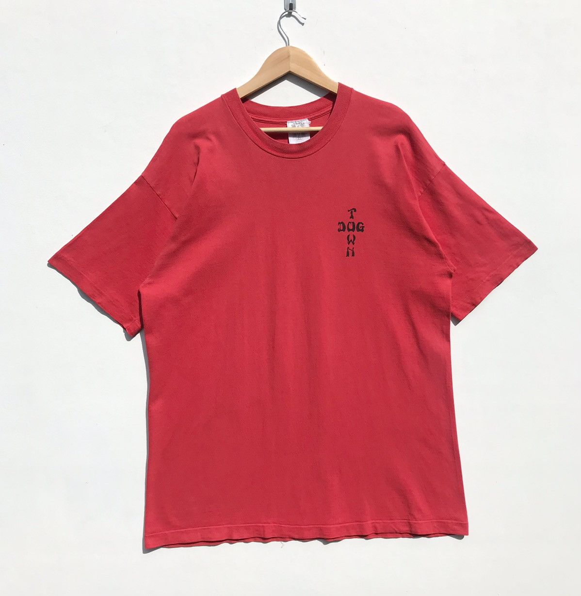 Vintage Vintage 90s Dog Town Flame Shirt Dog Town Skatebording Size US L / EU 52-54 / 3 - 2 Thumbnail