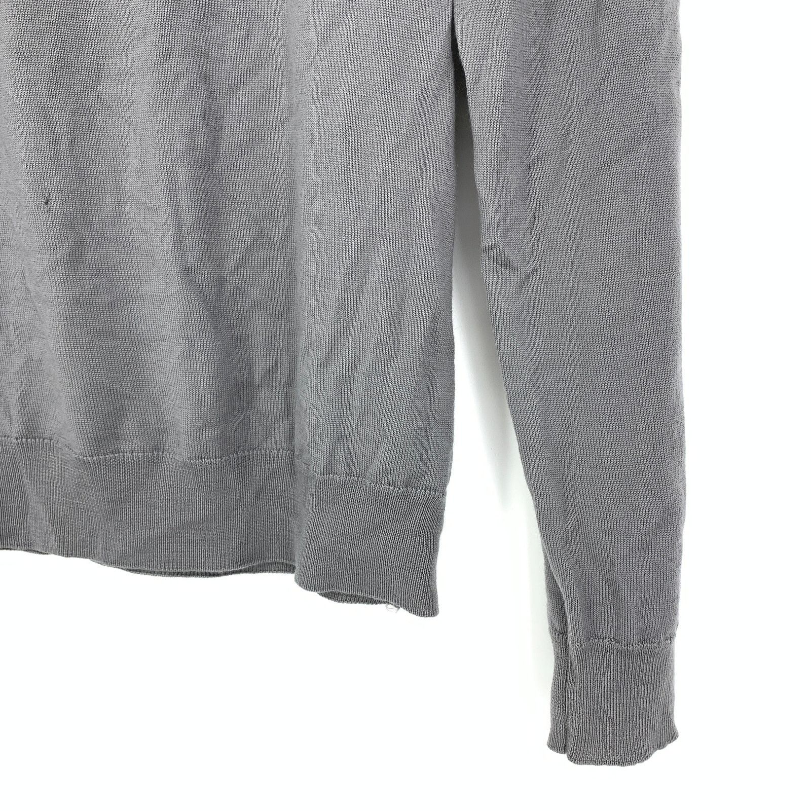 Versace Versace Collection Sweater Mens M Crew Long Sleeve Gray Wool Size US M / EU 48-50 / 2 - 4 Thumbnail