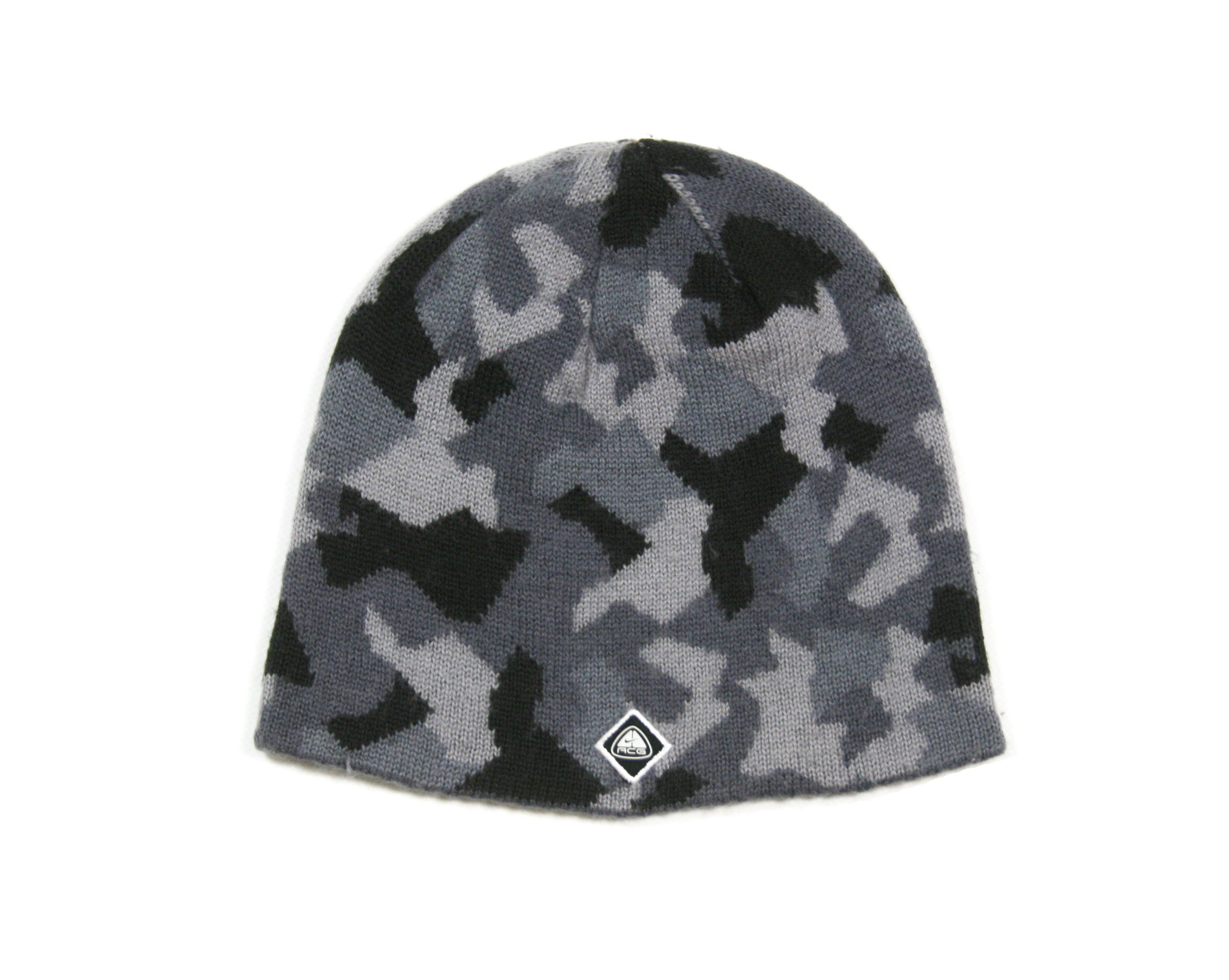 Nike 00S ACG Logo Camo Y2K Hat Vintage Size ONE SIZE - 1 Thumbnail