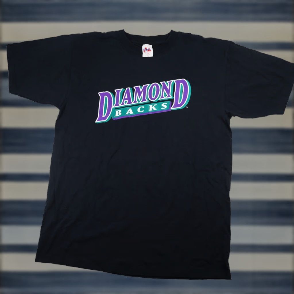 Vintage Vintage Majestics Arizona Diamondbacks XL Black T-Shirt User: Vintage Majestics Arizona Diamondbacks XL Black T-Shirt Size US XL / EU 56 / 4 - 1 Thumbnail